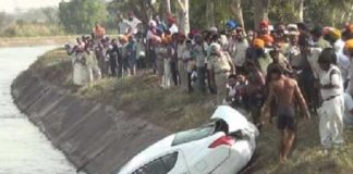 ਛੁੱਟੀ ਆਏ 3 ਫੌਜੀਆਂ ਨਾਲ ਵਾਪਰਿਆ ਦਰਦਨਾਕ ਹਾਦਸਾ , ਭਾਖੜਾ ਨਹਿਰ ‘ਚ ਡਿੱਗੀ ਕਾਰ, 1 ਦੀ ਮੌਤ