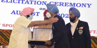 ਪੰਜਾਬ ਦੇ ਓਲੰਪਿਕ ਖਿਡਾਰੀਆਂ ਨੂੰ 28.36 ਕਰੋੜ ਦੀ ਨਕਦ ਇਨਾਮੀ ਰਾਸ਼ੀ ਨਾਲ ਕੀਤਾ ਸਨਮਾਨਿਤ, ਭਾਰਤੀ ਹਾਕੀ ਟੀਮ ਦੇ ਕਪਤਾਨ ਮਨਪ੍ਰੀਤ ਸਿੰਘ ਨੂੰ ਬਣਾਇਆ ਜਾਵੇਗਾ SP