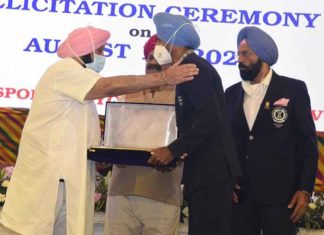 ਪੰਜਾਬ ਦੇ ਓਲੰਪਿਕ ਖਿਡਾਰੀਆਂ ਨੂੰ 28.36 ਕਰੋੜ ਦੀ ਨਕਦ ਇਨਾਮੀ ਰਾਸ਼ੀ ਨਾਲ ਕੀਤਾ ਸਨਮਾਨਿਤ, ਭਾਰਤੀ ਹਾਕੀ ਟੀਮ ਦੇ ਕਪਤਾਨ ਮਨਪ੍ਰੀਤ ਸਿੰਘ ਨੂੰ ਬਣਾਇਆ ਜਾਵੇਗਾ SP