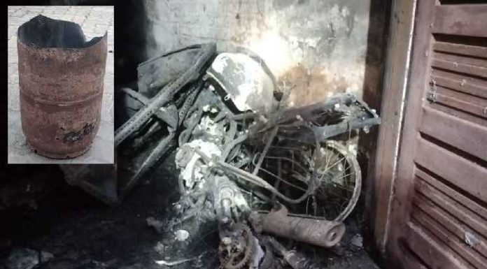 ਬਟਾਲਾ ‘ਚ ਸਿਲੰਡਰ ਫਟਣ ਨਾਲ 3 ਮੰਜ਼ਿਲਾ ਇਮਾਰਤ ਨੂੰ ਲੱਗੀ ਅੱਗ, ਲੱਖਾਂ ਦਾ ਨੁਕਸਾਨ