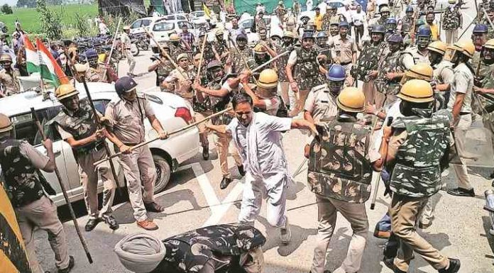 ਹਰਿਆਣਾ ਸਰਕਾਰ ਵੱਲੋਂ 130 ਕਿਸਾਨਾਂ ਖਿਲਾਫ ਪਥਰਾਅ ਅਤੇ ਸੜਕ ਜਾਮ ਕਰਨ ਦੇ ਦੋਸ਼ ‘ਚ ਕੇਸ ਦਰਜ
