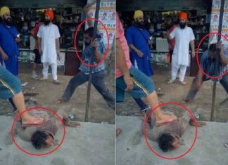 ਚੋਰੀ ਦਾ ਇਲਜ਼ਾਮ : ਮਾਲਕ ਨੇ ਦੁਕਾਨ ‘ਤੇ ਕੰਮ ਕਰਦੇ ਮੁੰਡੇ ਨੂੰ 4 ਹੋਰ ਦੁਕਾਨਦਾਰਾਂ ਨਾਲ ਮਿਲ ਕੇ ਕੁੱਟ-ਕੁੱਟ ਮਾਰਿਆ, ਵੀਡੀਓ ਵਾਇਰਲ
