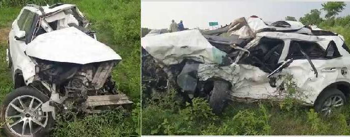 ਅੰਮ੍ਰਿਤਸਰ-ਬਠਿੰਡਾ ਨੈਸ਼ਨਲ ਹਾਈਵੇ ‘ਤੇ ਤੇਜ਼ ਰਫ਼ਤਾਰ 2 ਕਾਰਾਂ ਦੀ ਭਿਆਨਕ ਟੱਕਰ ‘ਚ 5 ਦੀ ਮੌਤ, 2 ਗੰਭੀਰ ਜ਼ਖਮੀ