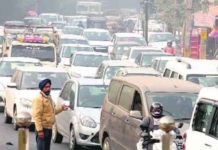 ਜਲੰਧਰ ਸ਼ਹਿਰ ਦੀ ਆਬਾਦੀ 16 ਲੱਖ, ਰਜਿਸਟਰਡ ਗੱਡੀਆਂ 18 ਲੱਖ ਤੋਂ ਵੀ ਵੱਧ, ਟ੍ਰੈਫਿਕ ਕਰਮਚਾਰੀ only 144