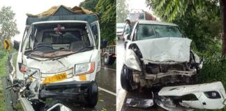 ਸ੍ਰੀ ਅਨੰਦਪੁਰ ਸਾਹਿਬ ਵਿਖੇ ਟੈਂਪੂ ਤੇ ਐਕਟਿਵਾ ਦੀ ਭਿਆਨਕ ਟੱਕਰ ‘ਚ ਇਕ ਦੀ ਮੌਤ, 2 ਜ਼ਖਮੀ