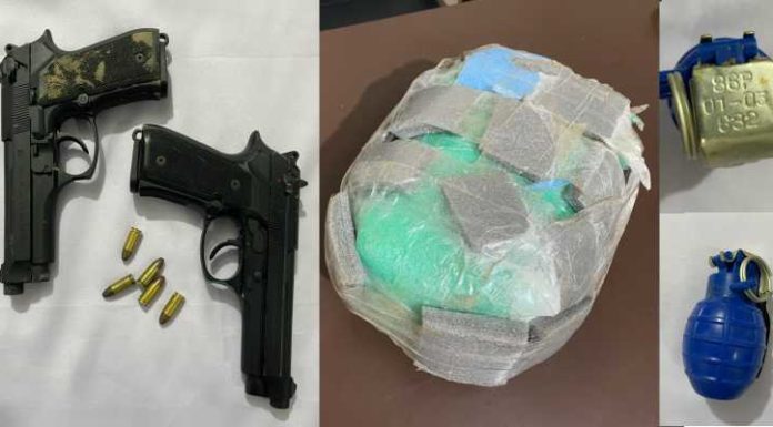 ਤਰਨਤਾਰਨ ‘ਚ KTF ਨਾਲ ਜੁੜੇ 3 ਅੱਤਵਾਦੀ ਟਿਫਨ ਬੰਬ, ਹੈਂਡ ਗ੍ਰਨੇਡ ਤੇ ਪਿਸਤੌਲ ਸਣੇ ਗ੍ਰਿਫ਼ਤਾਰ