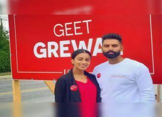 ਕੈਨੇਡਾ : ਲਿਬਰਲ ਪਾਰਟੀ ਦੀ ਉਮੀਦਵਾਰ ਤੇ ਗਾਇਕ ਪਰਮੀਸ਼ ਵਰਮਾ ਦੀ ਮੰਗੇਤਰ ਗੀਤ ਗਰੇਵਾਲ ਚੋਣ ਹਾਰੀ