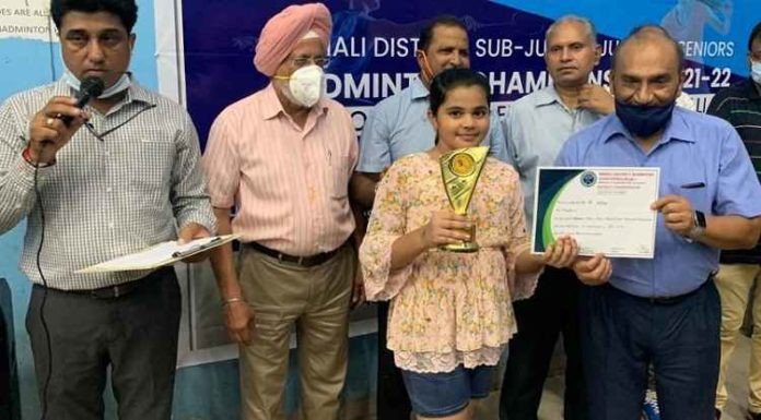 11 ਸਾਲ ਦੀ ਅਰਸ਼ੀਆ ਨੇ ਬੈਡਮਿੰਟਨ ਚੈਂਪੀਅਨਸ਼ਿਪ ‘ਚ ਜਿੱਤੇ 2 ਮੈਡਲ