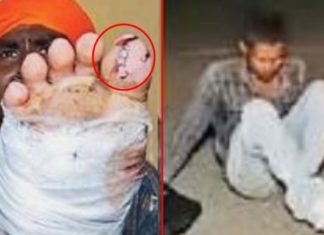 ਇਨਸਾਨ ਬਣਿਆ ਦਰਿੰਦਾ : 3 ਮਹੀਨੇ ਕੰਮ ਕਰਨ ਤੋਂ ਬਾਅਦ ਜਦੋਂ ਮੰਗੀ ਮਜ਼ਦੂਰੀ ਤਾਂ ਪੈਰ ‘ਚ ਠੋਕ ਦਿੱਤੇ ਕਿੱਲ