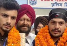 ਨੈਸ਼ਨਲ ਚੈਂਪੀਅਨਸ਼ਿਪ ਗੋਆ ‘ਚ ਬਟਾਲਾ ਦੇ 2 ਖਿਡਾਰੀਆਂ ਨੇ ਜਿੱਤੇ ਗੋਲਡ ਮੈਡਲ, ਘਰ ਵਾਪਸੀ ‘ਤੇ ਹੋਇਆ ਭਰਵਾਂ ਸਵਾਗਤ