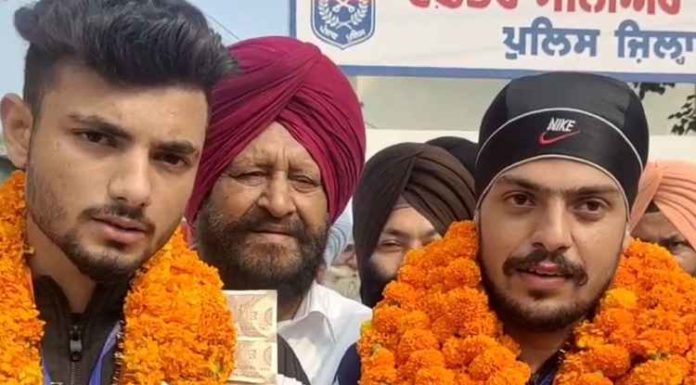 ਨੈਸ਼ਨਲ ਚੈਂਪੀਅਨਸ਼ਿਪ ਗੋਆ ‘ਚ ਬਟਾਲਾ ਦੇ 2 ਖਿਡਾਰੀਆਂ ਨੇ ਜਿੱਤੇ ਗੋਲਡ ਮੈਡਲ, ਘਰ ਵਾਪਸੀ ‘ਤੇ ਹੋਇਆ ਭਰਵਾਂ ਸਵਾਗਤ