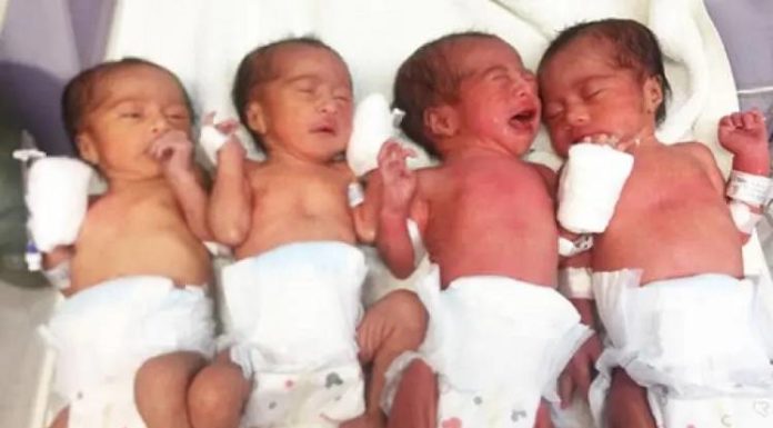 7 ਮਹੀਨਿਆਂ ਦੀ ਗਰਭਵਤੀ ਨੇ ਦਿੱਤਾ 4 ਬੱਚਿਆਂ ਨੂੰ ਜਨਮ, ਮਾਂ ਤੇ ਚਾਰੋਂ ਬੱਚੇ ਸਹੀ-ਸਲਾਮਤ