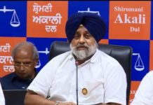 ਸੁਖਬੀਰ ਬਾਦਲ ਨੇ ਆਪਣੀ 100 ਦਿਨਾ ਯਾਤਰਾ ਕੀਤੀ ਮੁਲਤਵੀ