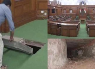 ਦਿੱਲੀ ਵਿਧਾਨ ਸਭਾ ‘ਚ ਮਿਲੀ ਖੁਫ਼ੀਆ ਸੁਰੰਗ, ਲਾਲ ਕਿਲ੍ਹੇ ਤੱਕ ਜਾਂਦਾ ਹੈ ਗੁਪਤ ਰਸਤਾ