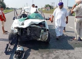 ਬਲਾਚੌਰ : ਕਾਰ ਤੇ ਕੰਬਾਇਨ ਦੀ ਭਿਆਨਕ ਟੱਕਰ, 6 ਮਹੀਨੇ ਪਹਿਲਾਂ ਵਿਆਹੇ ਨੌਜਵਾਨ ਦੀ ਮੌਤ