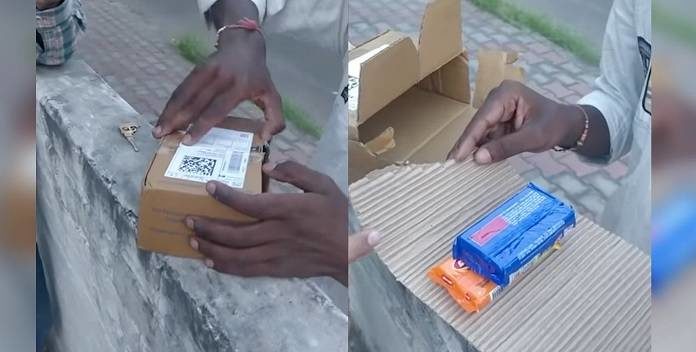 Flipkart ਤੋਂ ਮੰਗਵਾਇਆ iPhone, ਜਦੋਂ ਖੋਲ੍ਹੀ ਪੈਕਿੰਗ ਤਾਂ ਰਹਿ ਗਈਆਂ ਅੱਖਾਂ ਖੁੱਲ੍ਹੀਆਂ, ਵੇਖੋ Video