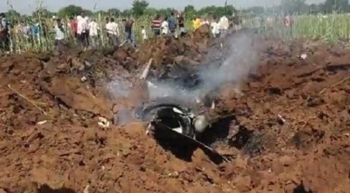 ਮੱਧ ਪ੍ਰਦੇਸ਼ ‘ਚ ਭਾਰਤੀ ਹਵਾਈ ਸੈਨਾ ਦਾ ਜਹਾਜ਼ ਹਾਦਸਾਗ੍ਰਸਤ