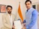 ਹੰਸਰਾਜ ਬੈਡਮਿੰਟਨ ਸਟੇਡੀਅਮ ‘ਚ ਸਾਈ ਕੇਂਦਰ ਖੋਲ੍ਹਣ ਲਈ ਰਿਤਿਨ ਖੰਨਾ ਨੇ ਕੇਂਦਰੀ ਖੇਡ ਮੰਤਰੀ ਅਨੁਰਾਗ ਠਾਕੁਰ ਨੂੰ ਸੌਂਪਿਆ ਪੱਤਰ