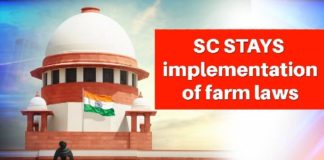 ਸੁਪਰੀਮ ਕੋਰਟ ਦਾ ਵੱਡਾ ਬਿਆਨ : ਅਸੀਂ ਖੇਤੀ ਕਾਨੂੰਨਾਂ ‘ਤੇ ਰੋਕ ਲਗਾ ਦਿੱਤੀ ਹੈ, ਫਿਰ ਸੜਕਾਂ ‘ਤੇ ਵਿਰੋਧ ਪ੍ਰਦਰਸ਼ਨ ਕਿਉਂ ਹੋ ਰਿਹਾ?