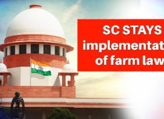 ਸੁਪਰੀਮ ਕੋਰਟ ਦਾ ਵੱਡਾ ਬਿਆਨ : ਅਸੀਂ ਖੇਤੀ ਕਾਨੂੰਨਾਂ ‘ਤੇ ਰੋਕ ਲਗਾ ਦਿੱਤੀ ਹੈ, ਫਿਰ ਸੜਕਾਂ ‘ਤੇ ਵਿਰੋਧ ਪ੍ਰਦਰਸ਼ਨ ਕਿਉਂ ਹੋ ਰਿਹਾ?