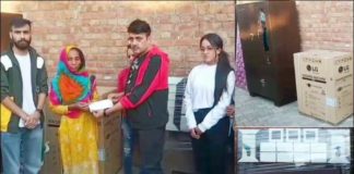 ਲੜਕੀ ਦੇ ਵਿਆਹ ਲਈ ਜੋੜਿਆ ਸਮਾਨ ਬਿਜਲੀ ਡਿੱਗਣ ਕਾਰਨ ਸੜਿਆ, ਨਰੂਲਾ ਪਰਿਵਾਰ ਨੇ ਦਿੱਤਾ ਜ਼ਰੂਰੀ ਸਮਾਨ