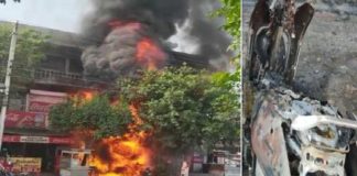 ਅੰਮ੍ਰਿਤਸਰ ਦੇ ਬਸੰਤ ਐਵੀਨਿਊ ‘ਚ ਫਟਿਆ ਸਿਲੰਡਰ, 1 ਜ਼ਖਮੀ, ਸਕੂਟਰ ਸੜ ਕੇ ਸੁਆਹ