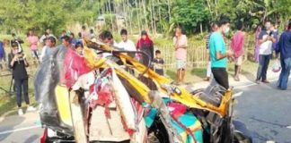 ਟਰੱਕ-ਆਟੋ ਰਿਕਸ਼ਾ ਦੀ ਜ਼ਬਰਦਸਤ ਟੱਕਰ ‘ਚ 10 ਦੀ ਮੌਤ