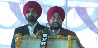 ਟੈਂਕੀ ‘ਤੇ ਚੜ੍ਹਨ ਤੇ ਪ੍ਰੋਗਰਾਮ ‘ਚ ਰੁਕਾਵਟ ਪਾਉਣ ਵਾਲਿਆਂ ਨੂੰ ਮੁੱਖ ਮੰਤਰੀ ਨੇ ਸਟੇਜ ਤੋਂ ਦਿੱਤੀ ਚਿਤਾਵਨੀ, ਵੇਖੋ Video