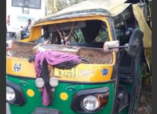 ਜਲੰਧਰ : ਬੱਸ ਦਾ ਸਟੇਅਰਿੰਗ ਫੇਲ ਹੋਣ ਕਾਰਨ ਵਾਪਰਿਆ ਭਿਆਨਕ ਹਾਦਸਾ, ਆਟੋ ‘ਚ ਫਸ ਗਈ ਡਰਾਈਵਰ ਦੀ ਲਾਸ਼