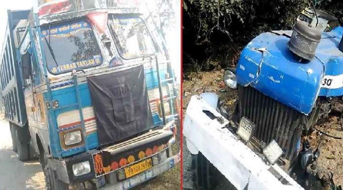 ਹੁਸ਼ਿਆਰਪੁਰ : ਟਿੱਪਰ ਤੇ ਟਰੈਕਟਰ-ਟਰਾਲੀ ‘ਚ ਭਿਆਨਕ ਟੱਕਰ, ਇਕ ਦੀ ਮੌਤ