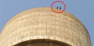 ਬਰਨਾਲਾ : ਮੁੱਖ ਮੰਤਰੀ ਦੇ ਪਹੁੰਚਣ ਤੋਂ ਪਹਿਲਾਂ ਕੱਚੇ ਅਧਿਆਪਕਾਂ ਨੇ ਕੀਤਾ ਰੋਸ ਪ੍ਰਦਰਸ਼ਨ, ਪੈਟਰੋਲ ਦੀ ਬੋਤਲ ਲੈ ਕੇ ਟੈਂਕੀ ‘ਤੇ ਚੜ੍ਹਿਆ ਅਧਿਆਪਕ, Video