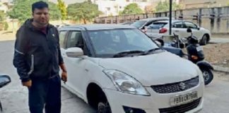 ਜਲੰਧਰ : ਹਸਪਤਾਲ ਦੇ ਡਾਕਟਰਾਂ ਦੀ ਪਾਰਕਿੰਗ ‘ਚ ਪੁਲਿਸ ਵਾਲੇ ਦੀ ਕਾਰ ਦੇ ਚਾਰੋਂ ਟਾਇਰ ਚੋਰੀ