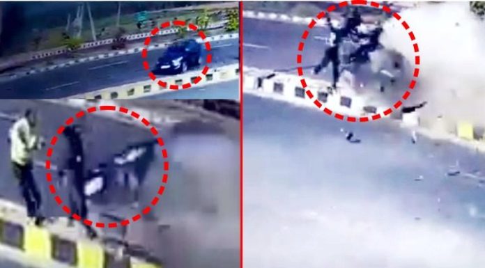 ਖਰੜ ਰੋਡ ‘ਤੇ ਹੋਇਆ ਭਿਆਨਕ ਐਕਸੀਡੈਂਟ, ਸੜਕ ਪਾਰ ਕਰਦੇ 2 ਬੰਦਿਆਂ ਨੂੰ ਕਾਰ ਨੇ ਉਡਾਇਆ, Video