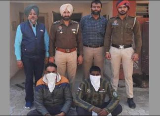 ਮੋਗਾ ਪੁਲਿਸ ਵੱਲੋਂ ਅਪਰਾਧੀ ਨੂੰ ਪੁਲਿਸ ਹਿਰਾਸਤ ਵਿੱਚੋਂ ਭਜਾਉਣ ਲਈ ਗੈਂਗਸਟਰਾਂ ਦੀ ਕੋਸ਼ਿਸ਼ ਨੂੰ ਕੀਤਾ ਨਾਕਾਮ