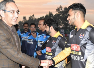 ਐਡੀਸ਼ਨਲ ਕਮਿਸ਼ਨਰ ਇਨਕਮ ਟੈਕਸ ਗਿਰੀਸ਼ ਬਾਲੀ ਤੇ ਆਈਜੀਪੀ ਵੱਲੋਂ ਜਲੰਧਰ ਹਾਈਟਸ ਕ੍ਰਿਕਟ ਪ੍ਰੀਮੀਅਰ ਲੀਗ ਦਾ ਉਦਘਾਟਨ