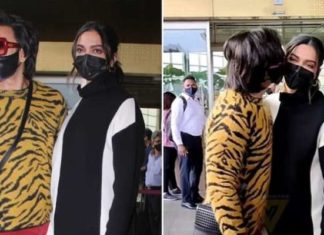 ਵਾਇਰਲ ਵੀਡੀਓ : ਰਣਵੀਰ ਸਿੰਘ ਨੇ ਏਅਰਪੋਰਟ ‘ਤੇ ਦੀਪਿਕਾ ਨੂੰ ਕੀਤਾ ਕਿੱਸ, ਪੈਪਰਾਜ਼ੀ ਬੋਲੇ “Once More, Once More”