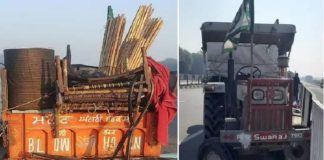 ਘਰ ਵਾਪਸੀ ਦੌਰਾਨ ਟਰੱਕ ਦੀ ਟੱਕਰ ਨਾਲ ਪਲਟੀ ਟਰਾਲੀ, ਪੰਜਾਬ ਦੇ 2 ਕਿਸਾਨਾਂ ਦੀ ਮੌਤ, 5 ਜ਼ਖਮੀ