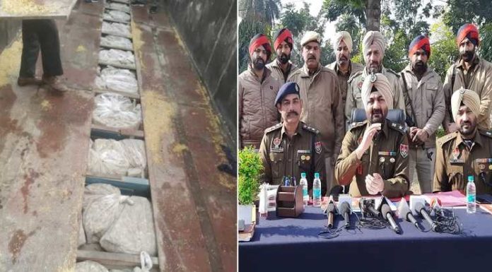 ਕਪੂਰਥਲਾ : ਅੰਤਰਰਾਜੀ ਨਸ਼ਾ ਸਮੱਗਲਿੰਗ ਨਾਕਾਮ, 3.75 ਕੁਇੰਟਲ ਭੁੱਕੀ ਸਮੇਤ 4 ਸਮੱਗਲਰ ਗ੍ਰਿਫਤਾਰ