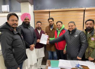 ਨਕੋਦਰ ਹਲਕੇ ਤੋਂ ਕਾਂਗਰਸੀ ਉਮੀਦਵਾਰਾਂ ਨੇ ਚੰਡੀਗੜ੍ਹ ਜਾ ਟਿਕਟ ਅਪਲਾਈ ਕਰ ਕੀਤੀ ਦਾਅਵੇਦਾਰੀ ਪੇਸ਼