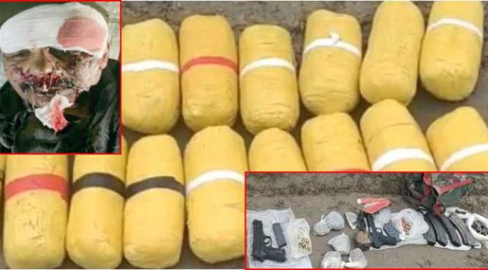 ਡੇਰਾ ਬਾਬਾ ਨਾਨਕ : ਭਾਰਤ-ਪਾਕ ਬਾਰਡਰ ‘ਤੇ ਹੈਰੋਇਨ ਦਾ ਜਖੀਰਾ ਬਰਾਮਦ, ਬੀਐਸਐਫ ਜਵਾਨਾਂ ਅਤੇ ਨਸ਼ਾ ਤਸਕਰਾਂ ‘ਚ ਮੁੱਠਭੇੜ, ਇੱਕ ਜਵਾਨ ਜ਼ਖਮੀ