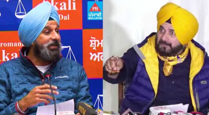 ਅਕਾਲੀ ਦਲ ਦਾ ਐਲਾਨ : ਨਵਜੋਤ ਸਿੱਧੂ ਦੇ ਖਿਲਾਫ਼ ਚੋਣ ਲੜਣਗੇ ਬਿਕਰਮ ਮਜੀਠੀਆ