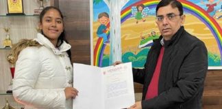 Khushi Sharma designated as ‘The Student Ambassador : Creative Writing and Research’ by State Council for Educational Research and Training