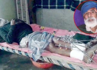 ਪੈਸੇ ਨਾ ਹੋਣ ਕਰਕੇ ਇਲਾਜ ਲਈ ਮੰਜੇ ‘ਤੇ ਤੜਫ ਰਿਹਾ ਬਜ਼ੁਰਗ, ਸਮਾਜ ਸੇਵੀ ਜਥੇਬੰਦੀਆਂ ਨੂੰ ਮਦਦ ਦੀ ਗੁਹਾਰ