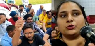 ਹੁਸ਼ਿਆਰਪੁਰ ‘ਚ ਦੁਆਬਾ ਸਕੂਲ ਵੱਲੋਂ ਕੀਤੀ ਜਾ ਰਹੀ ਲੁੱਟ ਖ਼ਿਲਾਫ਼ ਮਾਪਿਆਂ ਦਾ ਫੁੱਟਿਆ ਗੁੱਸਾ