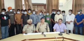 ਪੁਲਿਸ ਹੱਥ ਲੱਗੀ ਵੱਡੀ ਕਾਮਯਾਬੀ, ਵੱਡੀ ਗਿਣਤੀ ‘ਚ ਹਥਿਆਰਾਂ ਸਮੇਤ 16 ਵਿਅਕਤੀ ਕਾਬੂ