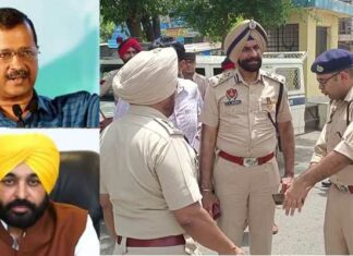 ਕੇਜਰੀਵਾਲ ਤੇ ਭਗਵੰਤ ਮਾਨ ਦੇ ਦੌਰੇ ਦੇ ਮੱਦੇਨਜਰ ਬੱਸ ਸਟੈਂਡ ਪੁਲਸ ਛਾਉਣੀ ’ਚ ਤਬਦੀਲ, ਇਕ ਕਿਲੋਮੀਟਰ ਦੇ ਘੇਰੇ ਅੰਦਰ ਸਾਰੇ ਲਾਇਸੈਂਸੀ ਹਥਿਆਰ ਜਬਤ