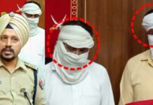 ਅਸਲੇ ਦਾ ਲਾਇਸੈਂਸ ਲੈਣ ਲਈ ਗੈਂਗਸਟਰ ਦੀ ਝੂਠੀ ਕਾਲ ਕਰਵਾਈ ਫਿਰ ਆਪਣੇ ਹੀ ਘਰ ਚਲਵਾਈਆਂ ਗੋਲੀਆਂ, ਮੋਗਾ ਦਾ ਕਿਸਾਨ ਆਪਣੇ 2 ਸਾਥੀਆਂ ਸਮੇਤ ਗ੍ਰਿਫਤਾਰ