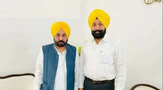 ਕੱਲ੍ਹ ਦੀ ਦੇਰ ਹੀ ਨਹੀਂ ਕੀਤੀ, ਸੀਐਮ ਮਾਨ ਨੇ ਇਕ ਮੰਤਰੀ ਦੇ ਨਾਂ ‘ਤੇ ਲਾਈ ਮੋਹਰ