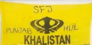 ਪਟਿਆਲਾ : ਕਾਲੀ ਮਾਤਾ ਮੰਦਿਰ ਨੇੜੇ ਲੱਗੇ ਖ਼ਾਲਿਸਤਾਨ ਦੇ ਪੋਸਟਰ, ਪੁਲਿਸ ਨੂੰ ਹੱਥਾਂ-ਪੈਰਾਂ ਦੀ ਪਈ