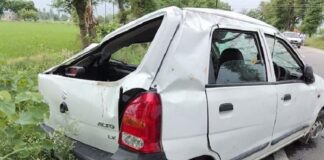 ਬਠਿੰਡਾ : ਕਾਲਜ ’ਚ ਦਾਖਲਾ ਕਰਵਾ ਕੇ ਵਾਪਸ ਆ ਰਹੇ ਨੌਜਵਾਨਾਂ ਦੀ ਕਾਰ ਪਲਟੀ, ਦੋ ਵਿਦਿਆਰਥੀਆਂ ਦੀ ਮੌਤ